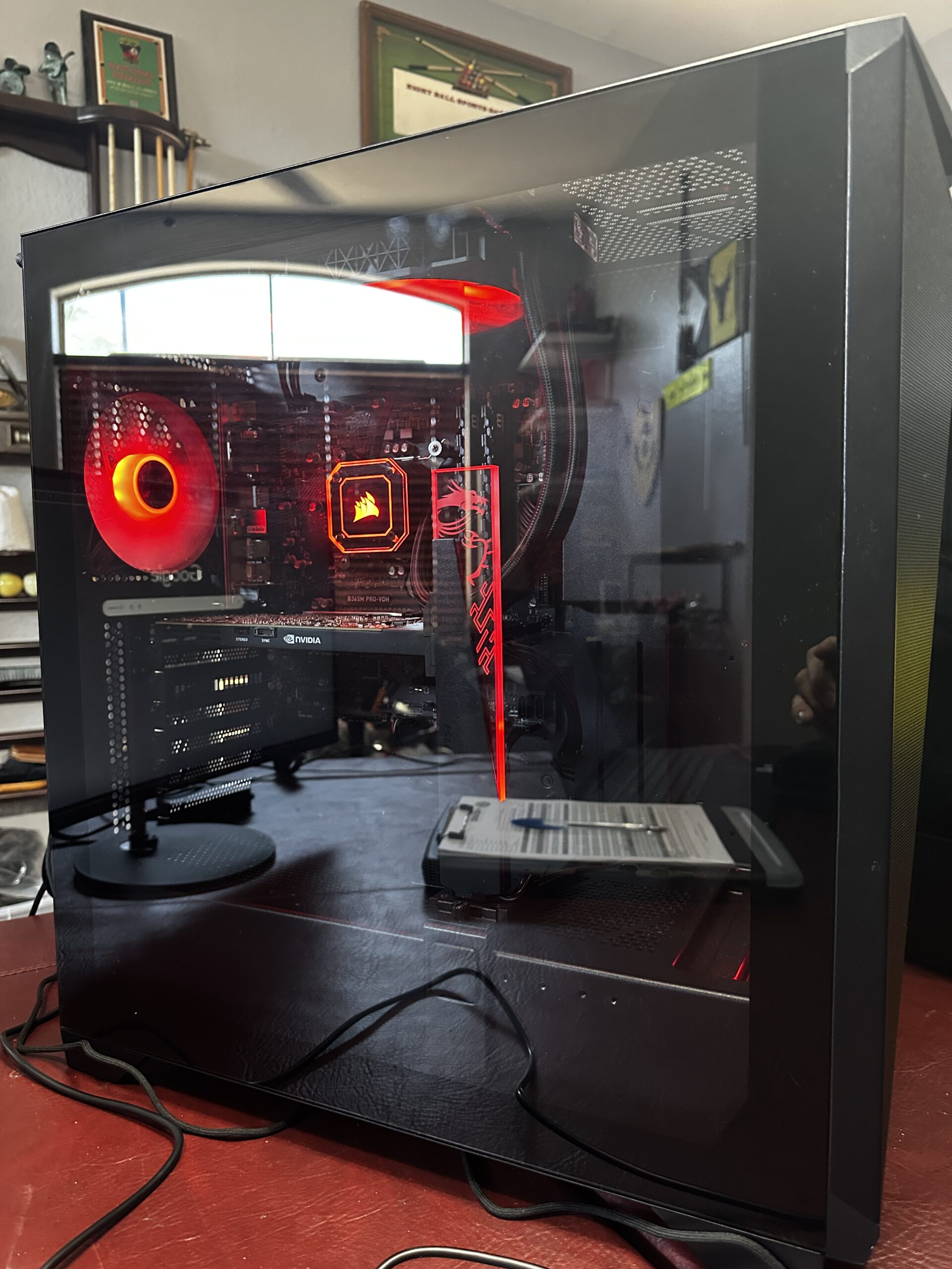 Machine 1, a renewed Core i9 gaming PC in a mid tower case, photo 1
